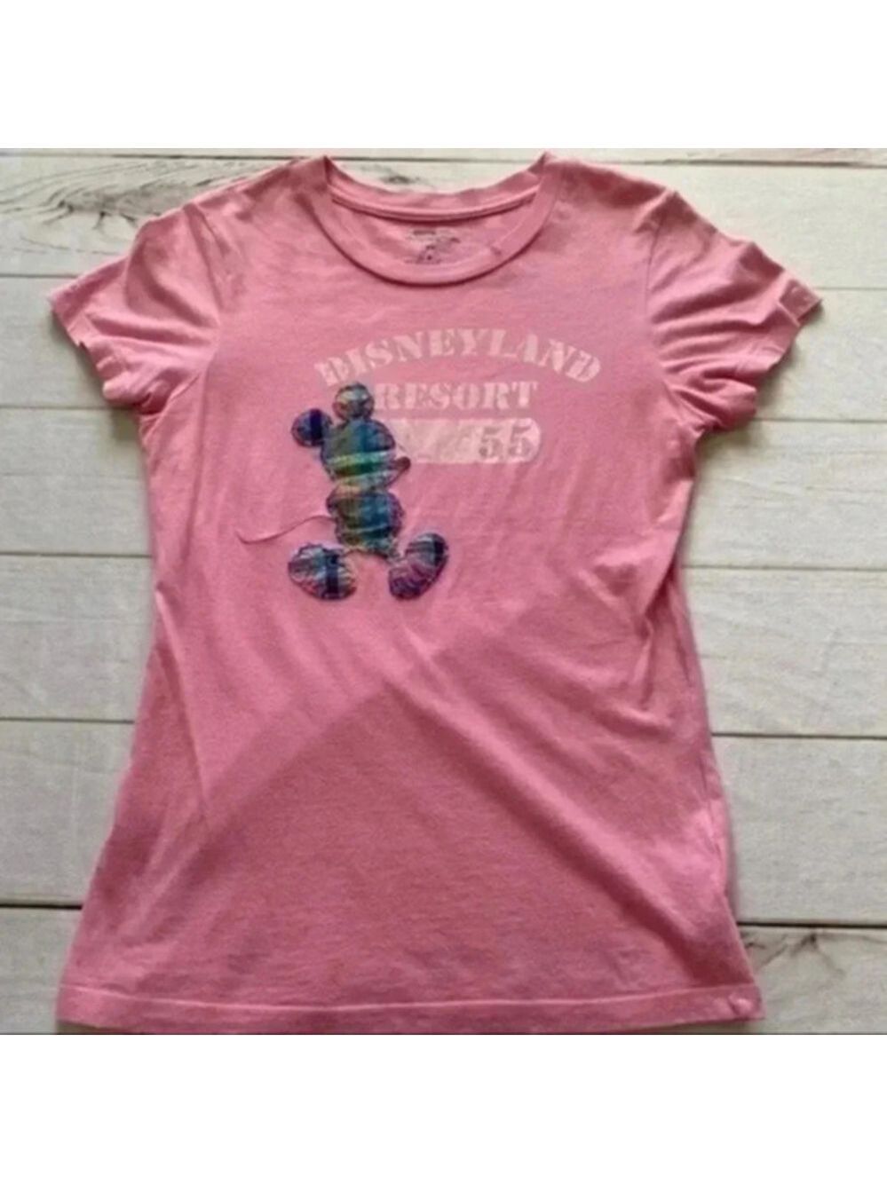 Disneyland Resort Mickey pink Disney Parks Walt Disney world  t-shirt